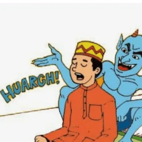 Ilustrasi Muslim dalam shalat